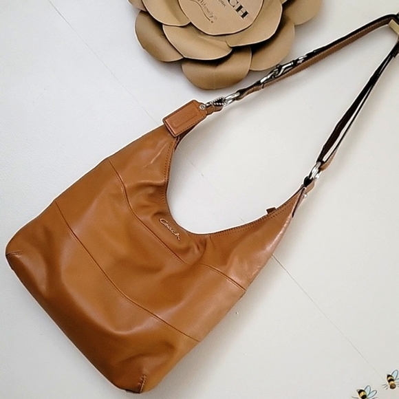 Coach F17116Leather Tribeca Convertible Duffle Shoulder Bag Great ConditionCoach - Picture 1 of 16